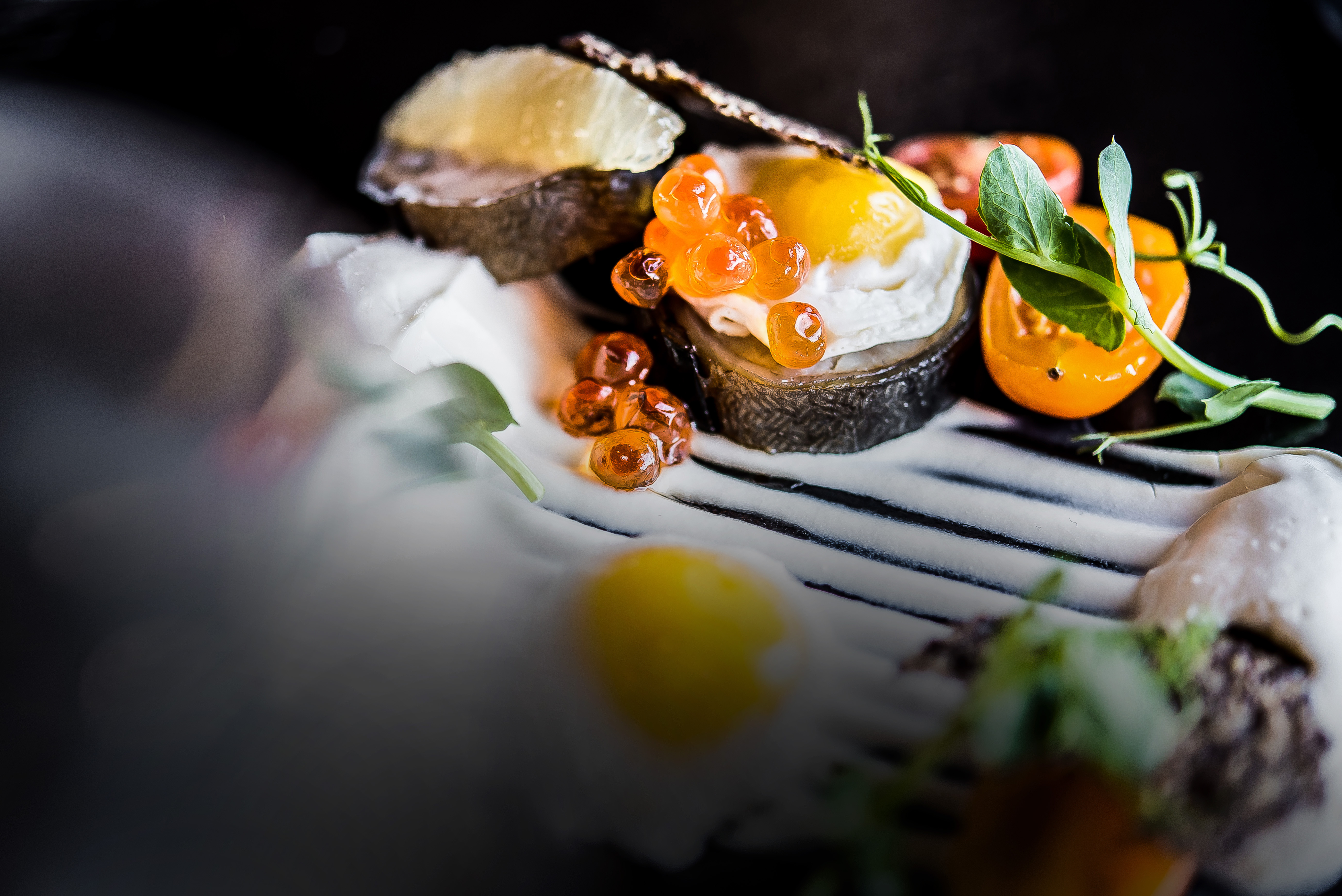 food nicely decorated